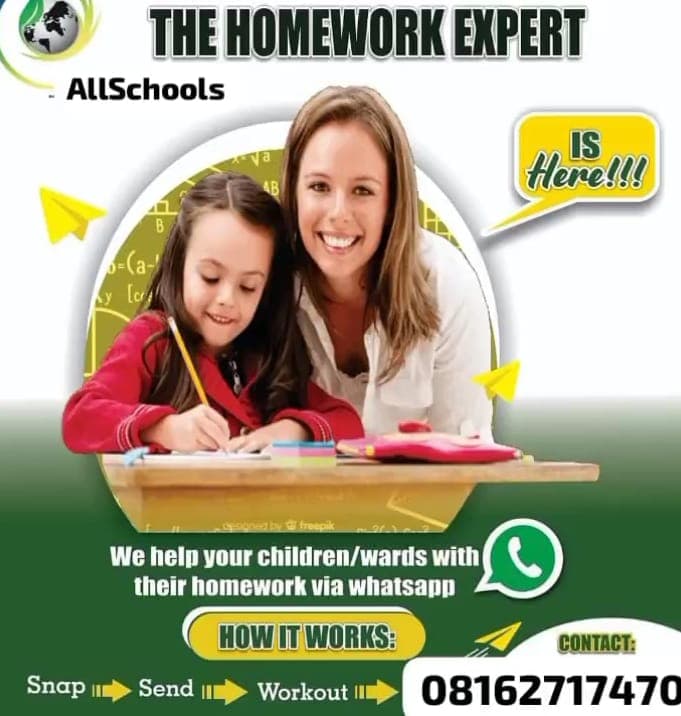 SCHOOL ASSIGNMENT & HOMEWORK ASSISTANCE (PRIMARY & SECONDARY SCHOOLS) product image